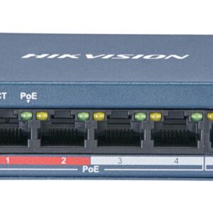 Hikvision 4-Port PoE Switch (DS-3E0105P-E)