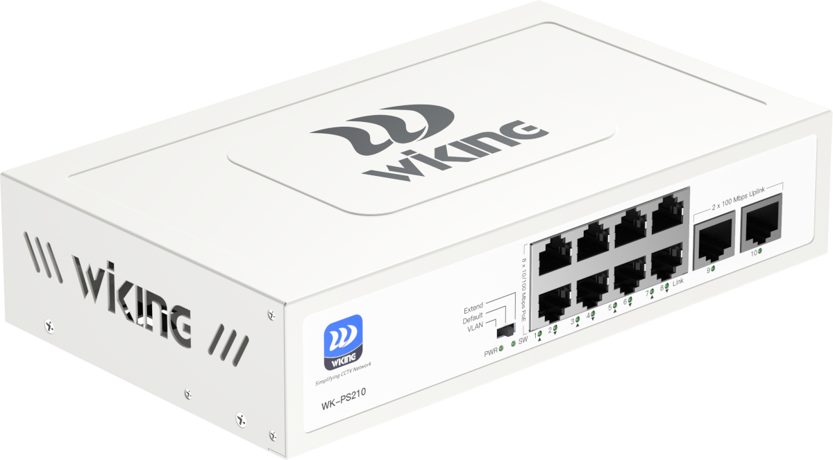 Witek WK-PS210 — 8-Port PoE Switch - Image 3